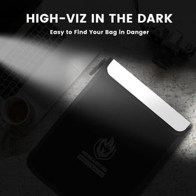 Andyer money bag keeps cash safe during errands and travel.