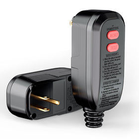 ANEKEN GFCI plug replacement installation shows easy three-wire setup for safe power