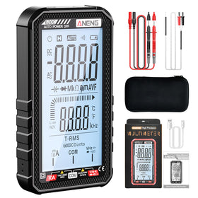 ANENG 620C digital multimeter front display with clear readings for on-site checks