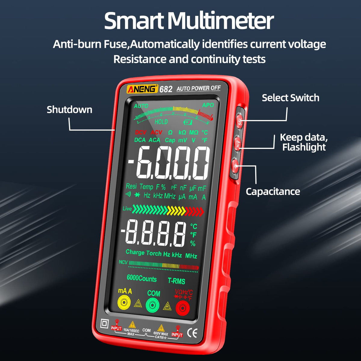 ANENG accessory kit adds versatile test leads and probes