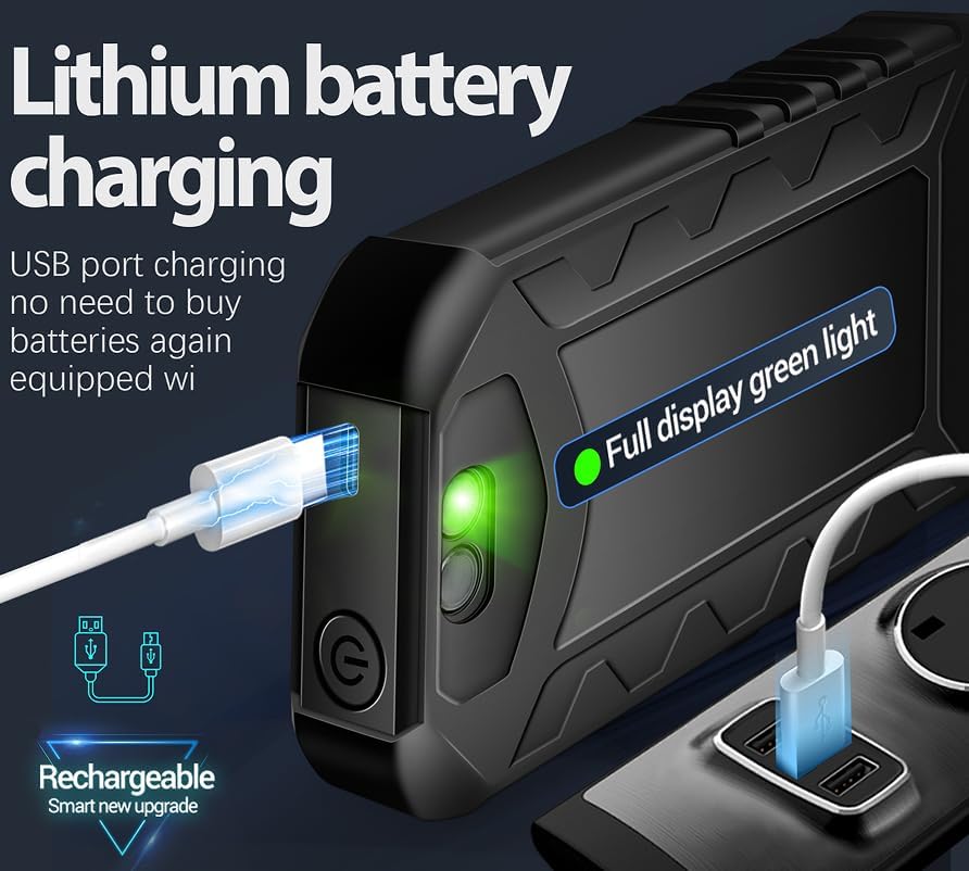 ANENG Type-C rechargeable battery powers extended DIY sessions