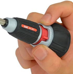 Anex Flathead 6mm bit included for broad compatibility.