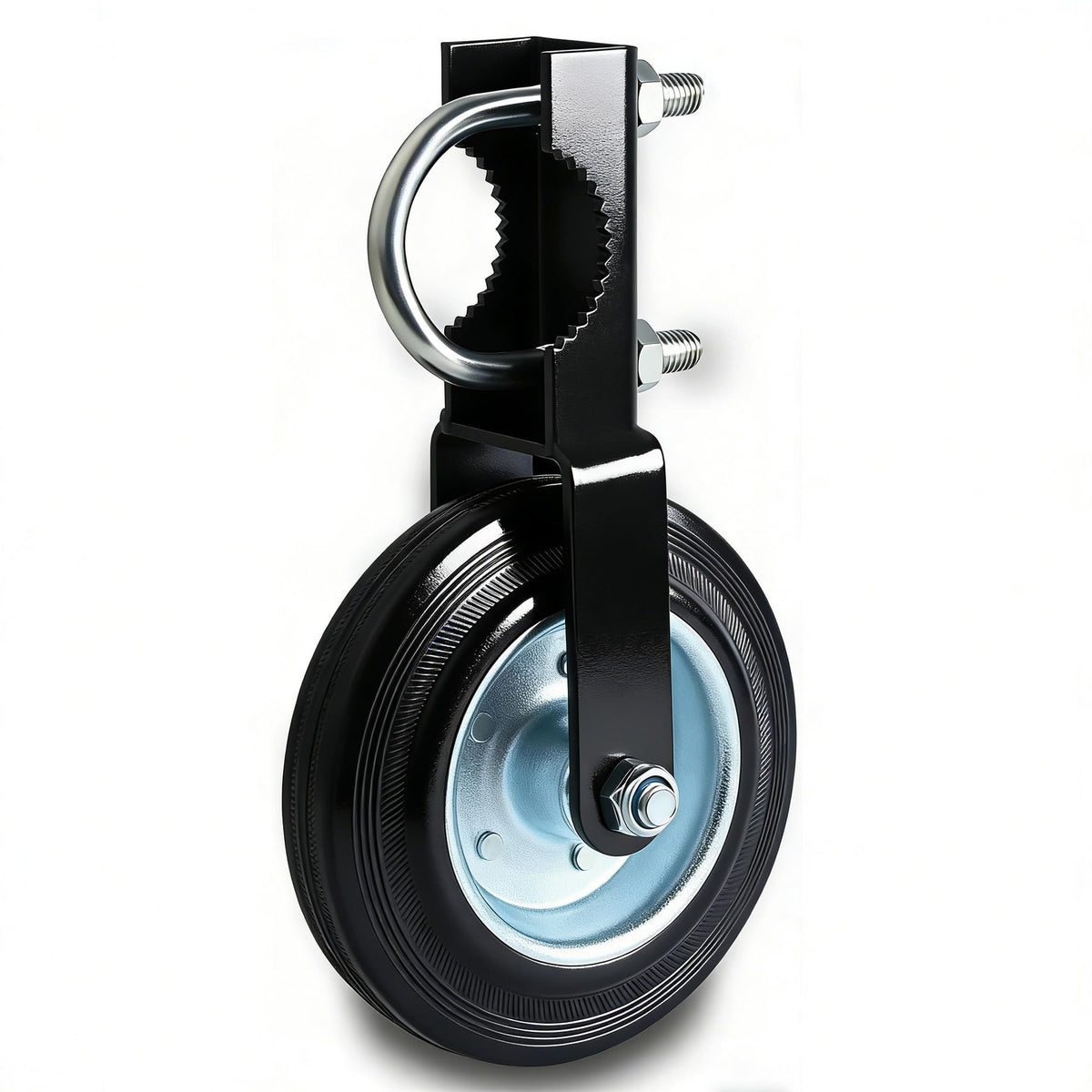 Anfrere swing gate wheel with 6inch capacity providing steady gate support for round gates