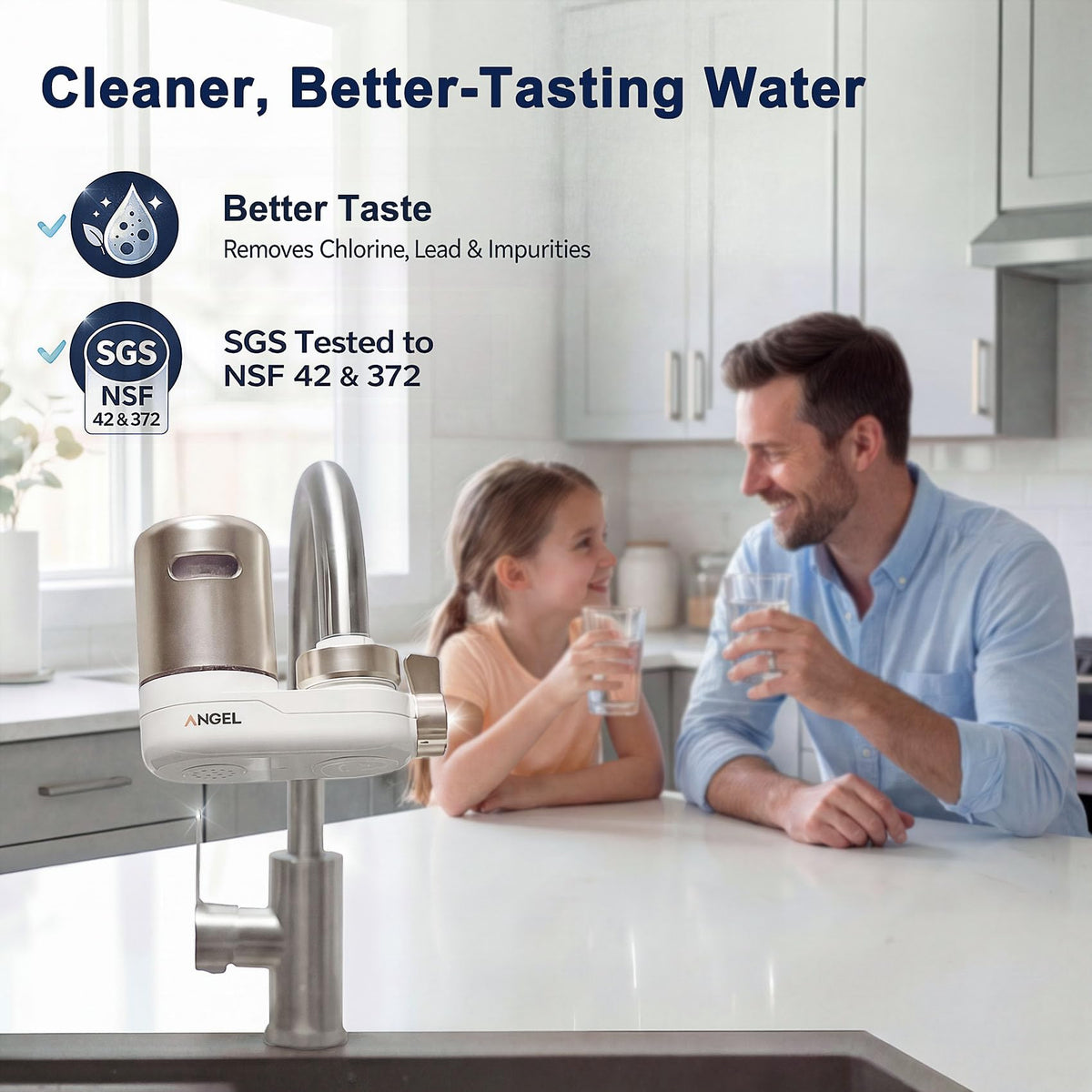 ANGEL CF30 daily-kitchen-use supports drinking and cooking at home.
