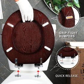 Angel Shield slow close prevents slams and finger pinches.