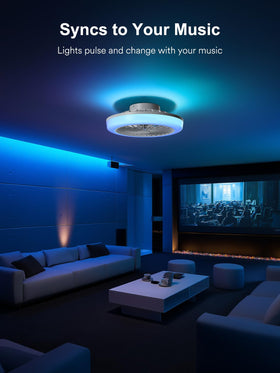 ANGELHALO 6-speed quiet DC motor delivers smooth airflow.