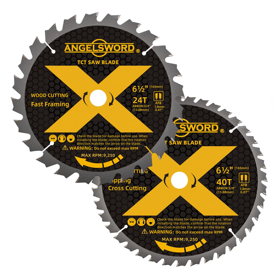 ANGELSWORD 6-1/2 inch blade for framing cuts with clean results.