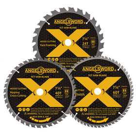 ANGELSWORD 24T blade close-up for framing and cross-cutting