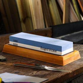 Angerstone multi-blade sharpening setup highlights versatility across tools