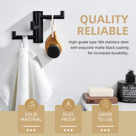 Angle Simple 304 stainless steel construction delivers durability and long-lasting use.
