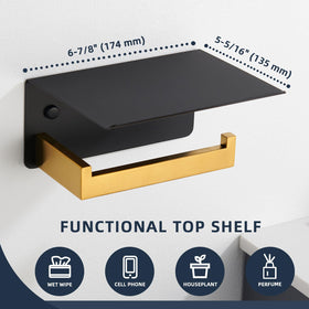 Angle Simple rectangular bar prevents over-spinning of paper roll.
