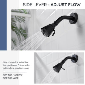 Angle Simple easy installation with a gasket to prevent leaks