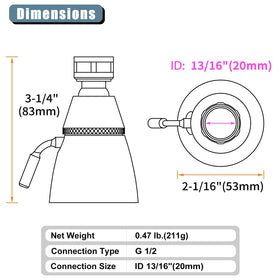 Angle Simple matte black finish shower head resists rust and tarnish