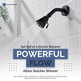 Angle Simple swivel 360-degree joint enables precise spray direction