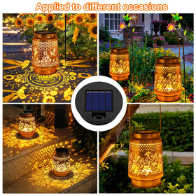 ANGMLN outdoor lantern replacement cap supports dusk-to-dawn performance
