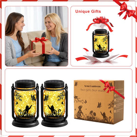 ANGMLN outdoor lantern IP44 rating withstands rain and wind.