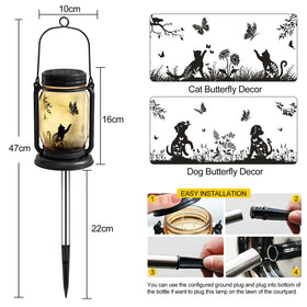 ANGMLN solar-panel lantern upgraded design for longer daytime charging.