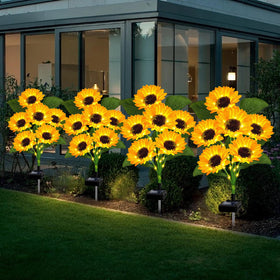 ANGMLN solar-sunflower-garden-decor-display adds versatile outdoor accents.