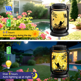 ANGMLN yard stake attachment for versatile outdoor setup