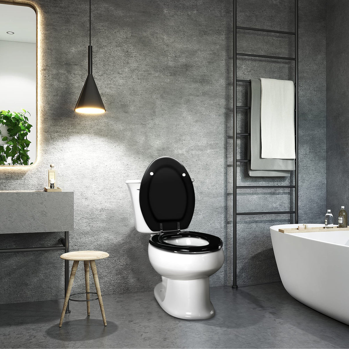Waterproof and moisture-proof wood seat by Angol Shiold