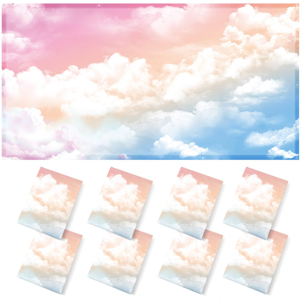 ANGSYLTH rainbow diffuser covers soften overhead light in a classroom