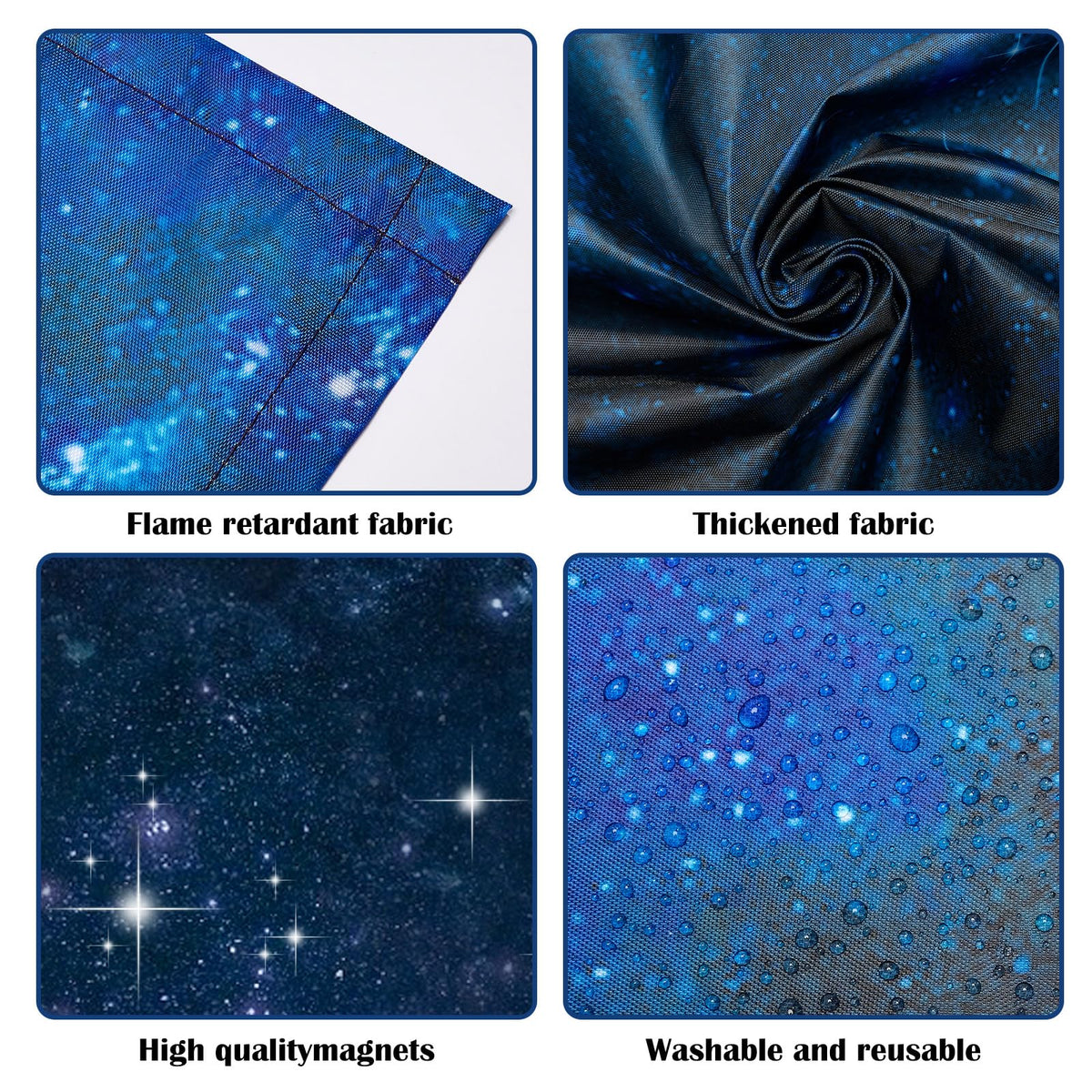 ANGSYLTH magnetic covers minimize glare while preserving room brightness.