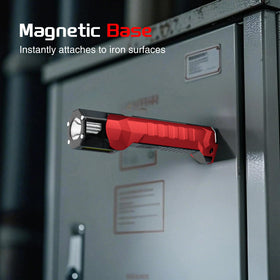 Anhay Rechargeable Work Light features Iron Hooks for easy hanging.