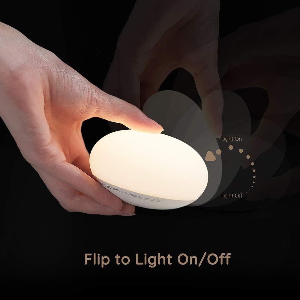 Anico Night Light shows seamless brightness control for warm and cool tones.