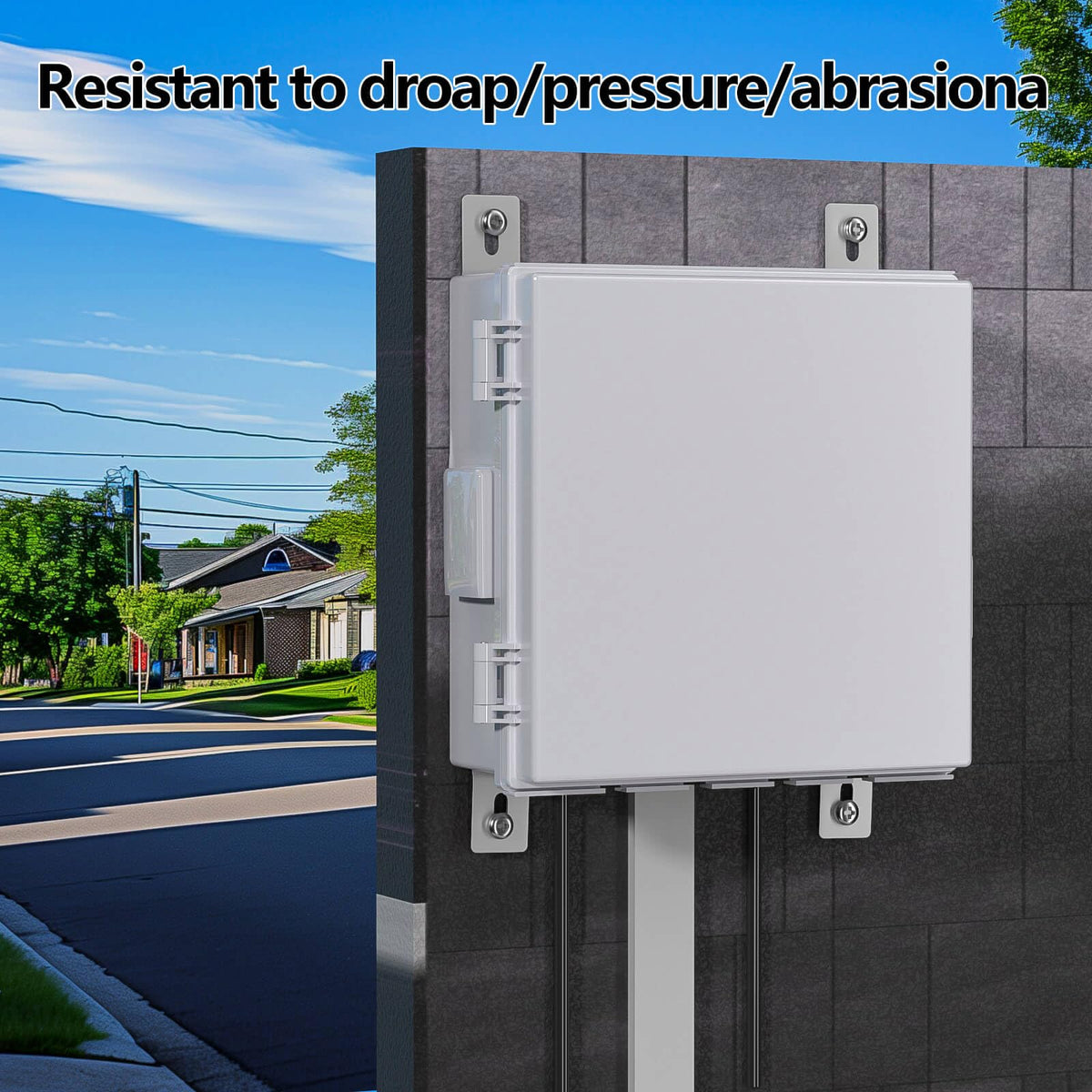 ANIMACYN ABS material resists corrosion and impact in harsh settings