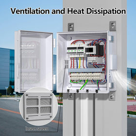 ANIMACYN IP65 waterproof junction box protects outdoor circuits from moisture
