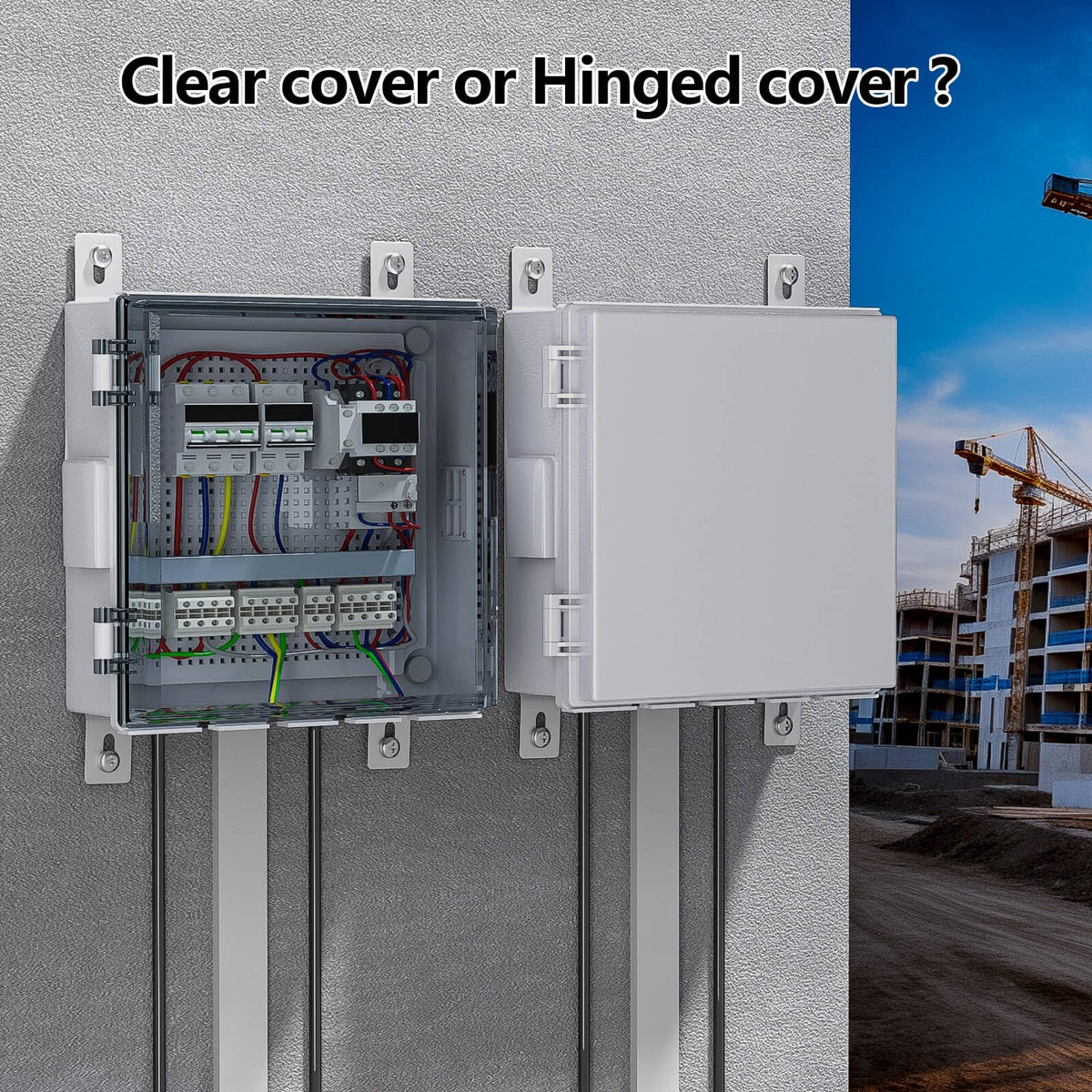 ANIMACYN outdoor lighting applications benefit from sturdy weatherproof enclosure