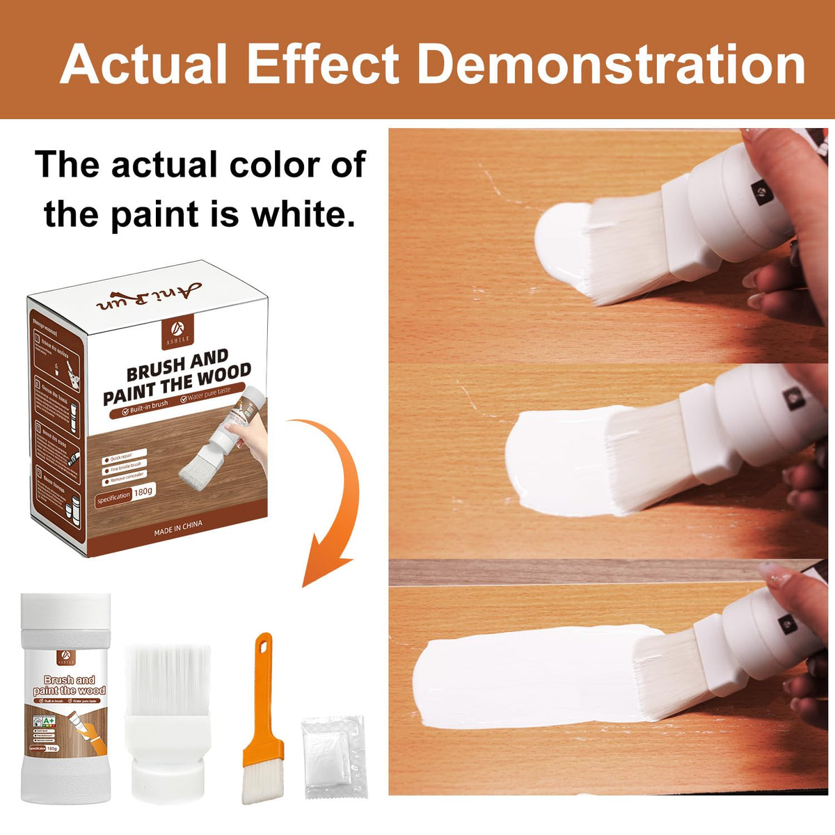 Anirun White Paint on metal ready for fast, durable repairs.