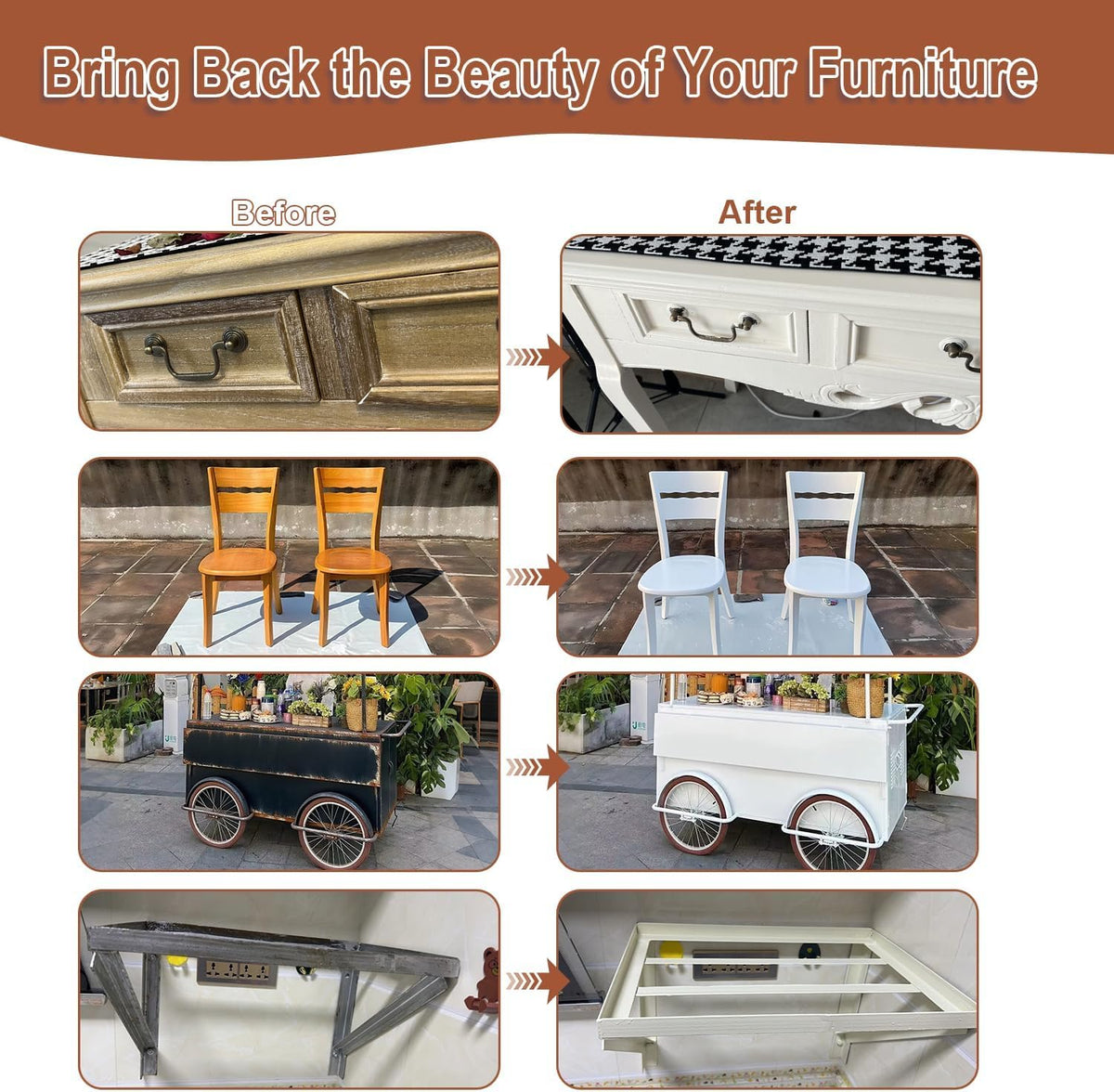 Anirun White Paint surface cleaning step demonstrates water cleanup.