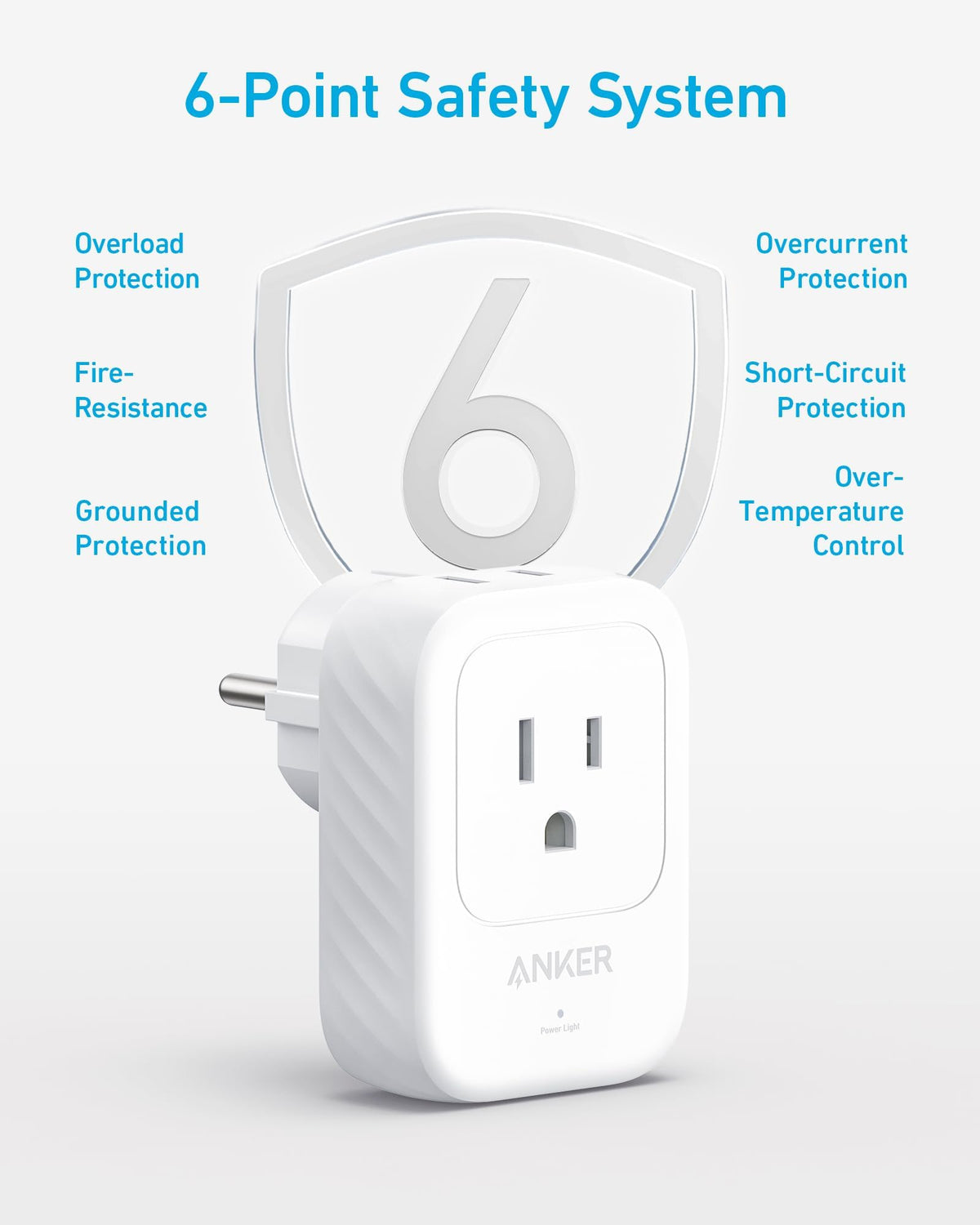 Anker Travel Adapter luggage-friendly design for easy packing
