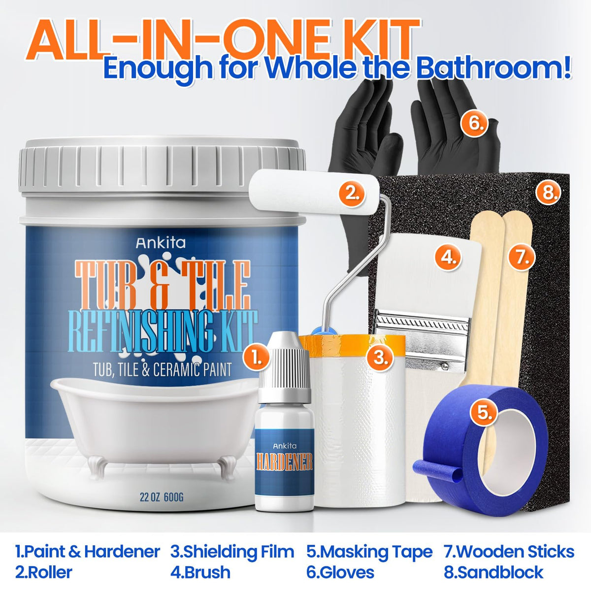 Ankita easy one-coat refinish for DIY projects.
