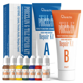 Ankita Tile Repair Kit color pigments enable seamless tile color matching.
