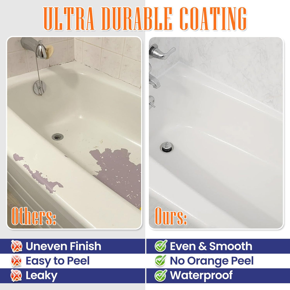 Ankita water-resistant finish resists chipping and peeling.