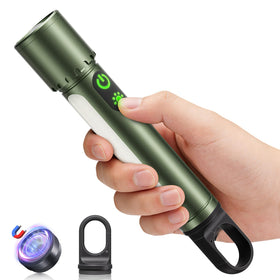 ANKRA high-lumen flashlight with zoom beam for versatile outdoor visibility.