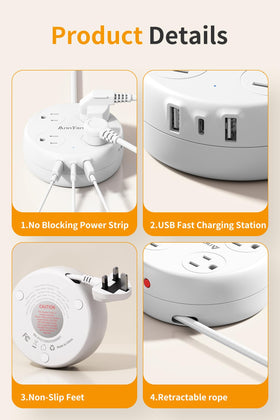 AnnTane travel adapter, a packing essential for global trips.