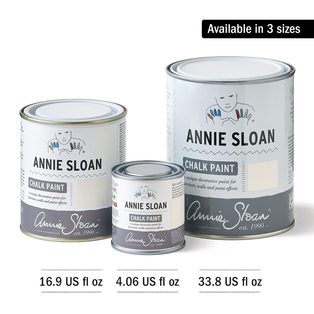 Wax sealing with Annie Sloan Wax after Old White application