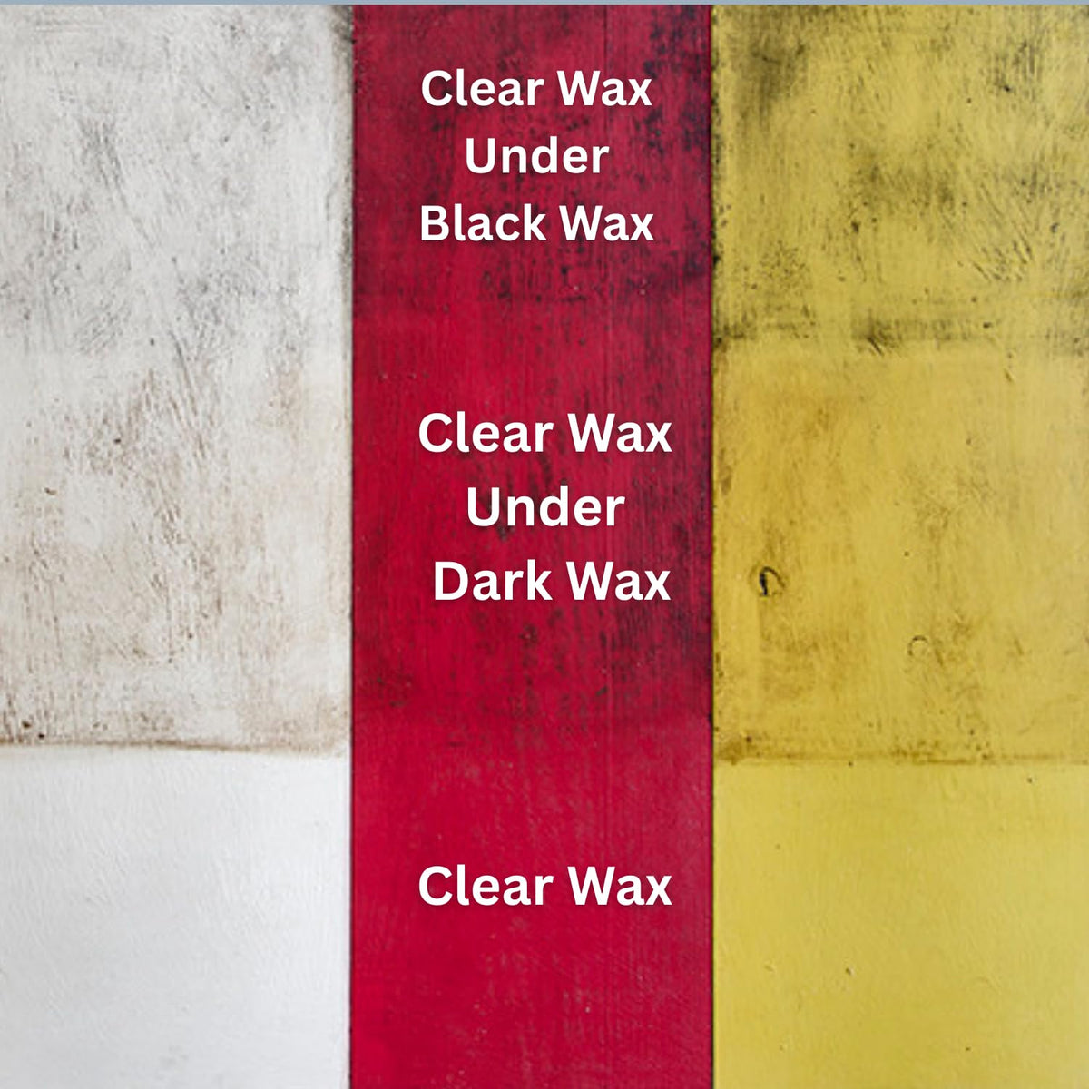Annie Sloan wax spot repair helps scratches without sanding.
