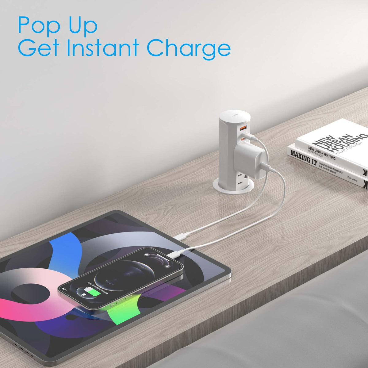 ANNQUAN ETL-listed pop-up outlet for reliable electrical safety