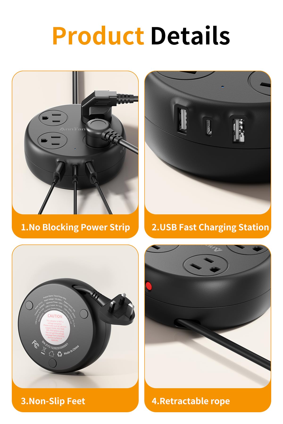 AnnTane cruise-friendly, surge-free design complies with ship safety policies.