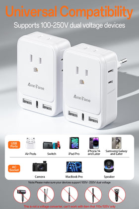 AnnTane cruise-ship ready design keeps outlets tidy