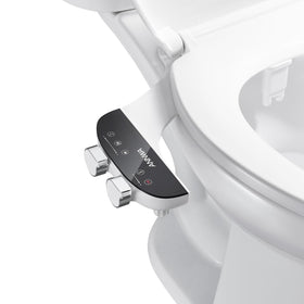 ANNWA bidet attachment with hot and cold water control knob for personalized comfort