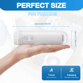 ANNWA 180-degree rotating nozzle for precise reach during cleaning.