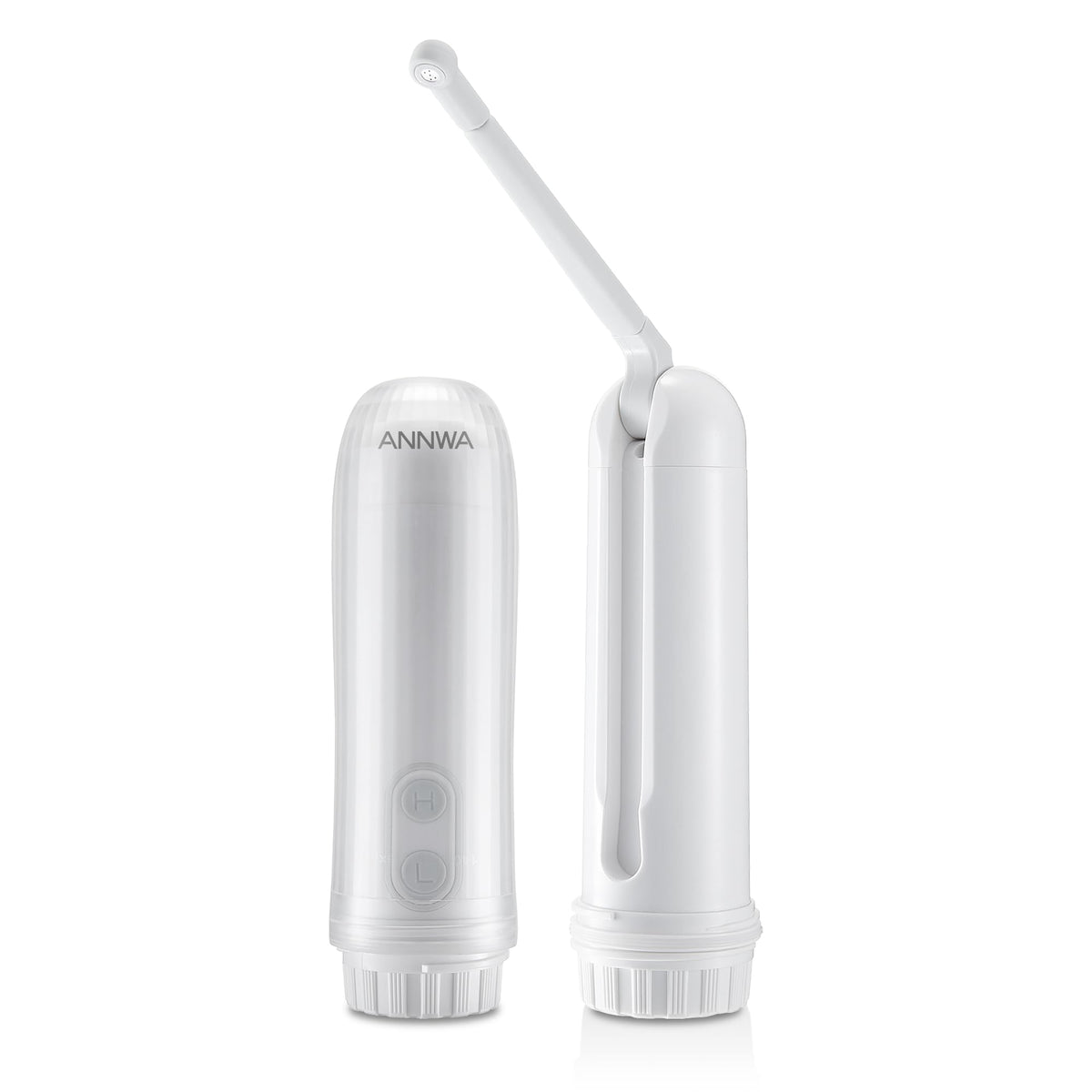 ANNWA travel bidet with 140ml tank for on-the-go hygiene.