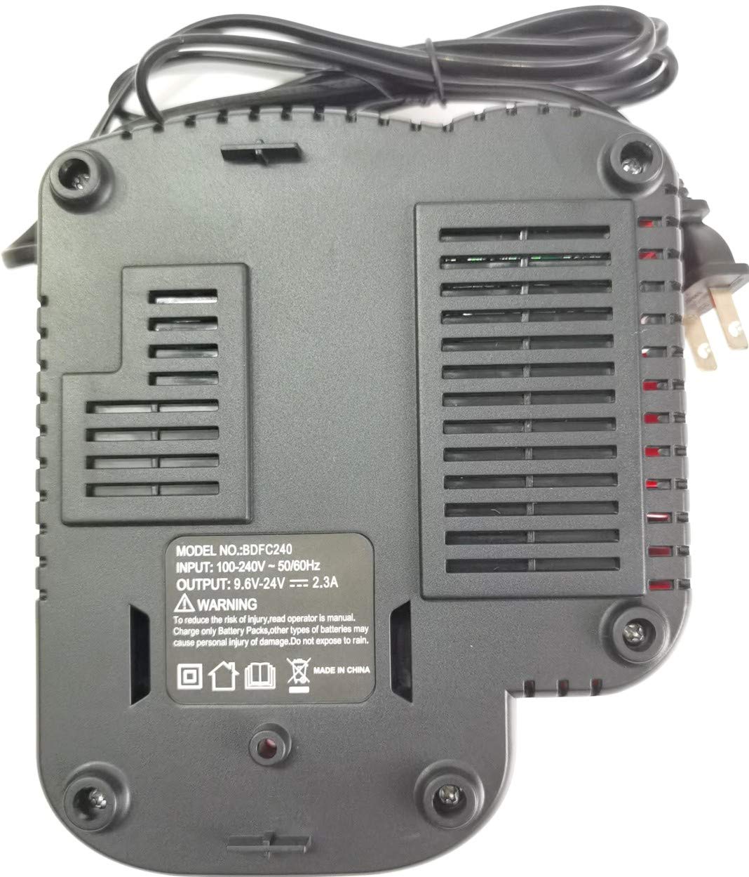 ANOITD BDCCN24 multi-volt charger adapts to different tool batteries