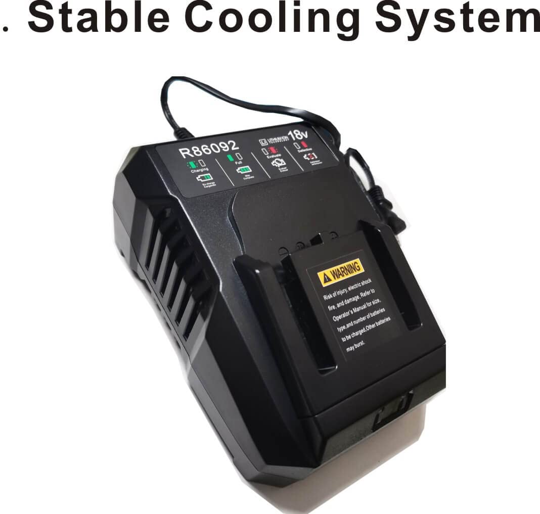 ANOITD built in protections prevent overcharge and short circuits for safety