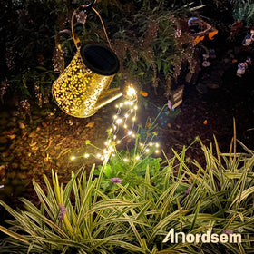 Anordsem garden decor lantern light creates warm, inviting outdoor evenings.